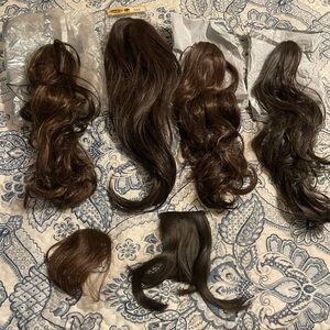 Elegant Brown Hair Extensions